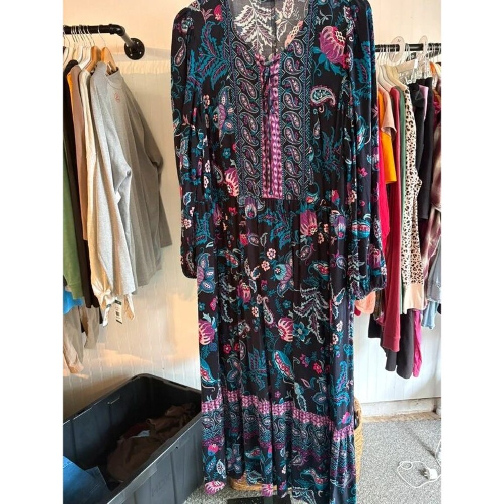 Lane Bryant size 16 long sleeve dress